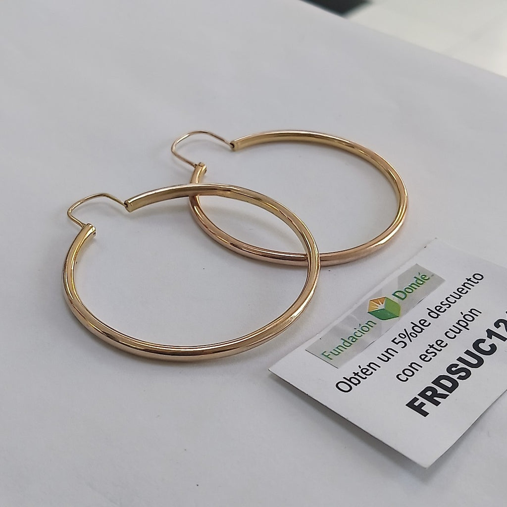 ARRACADAS PAR ORO 8 K 7,30 GRMS (SEMINUEVO)
