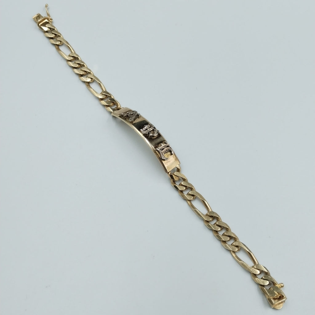 ESCLAVA ORO,PLATA 14 K 33,90 GRMS (SEMINUEVO)