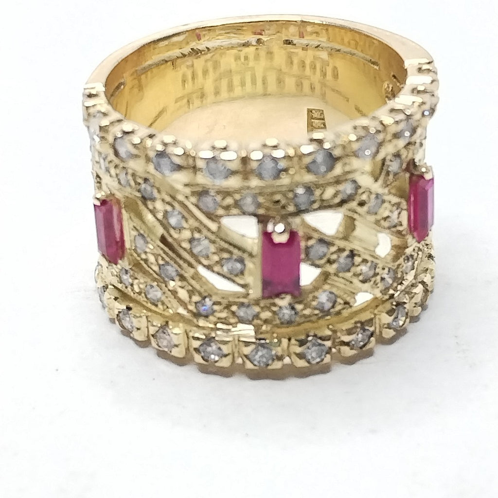 ANILLO ORO 18 K 11 GRMS (SEMINUEVO)
