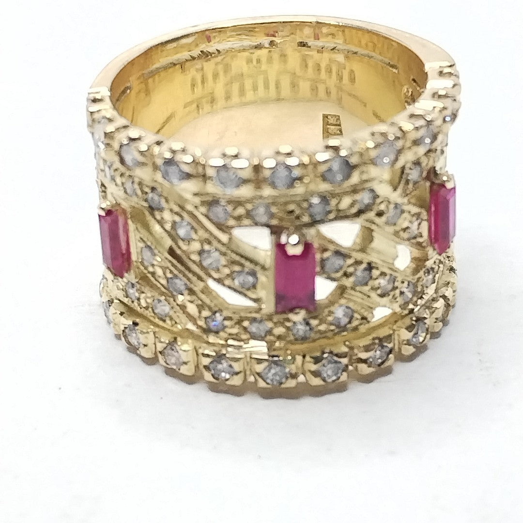 ANILLO ORO 18 K 11 GRMS (SEMINUEVO)