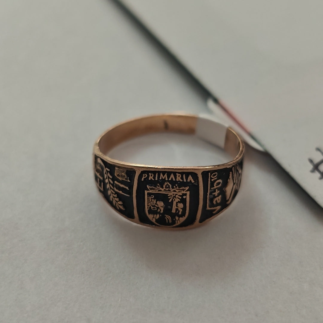 ANILLO DE GRADUACIÓN ORO 8 K 1,70 GRMS (SEMINUEVO)