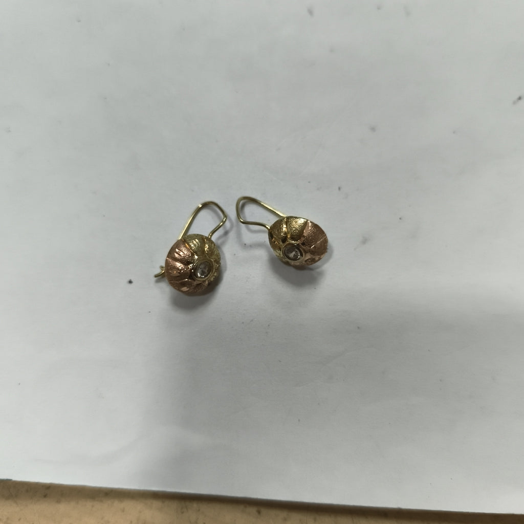 ARRACADAS PAR ORO 10 K 2,00 GRMS (SEMINUEVO)