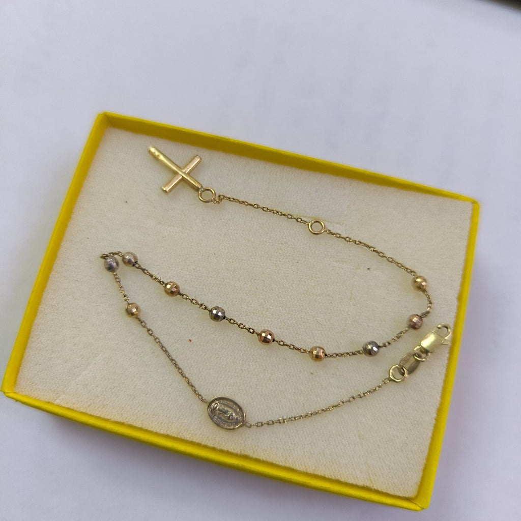 PULSERA RIGIDA ORO 14 K 2,60 GRMS (SEMINUEVO)