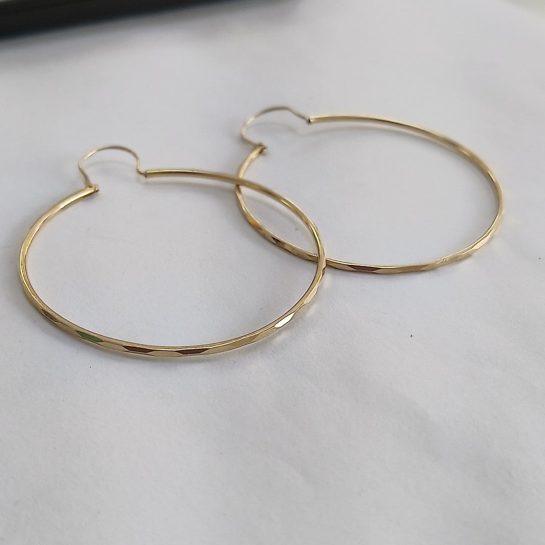 ARRACADAS PAR ORO 10 K 5 GRMS (SEMINUEVO)