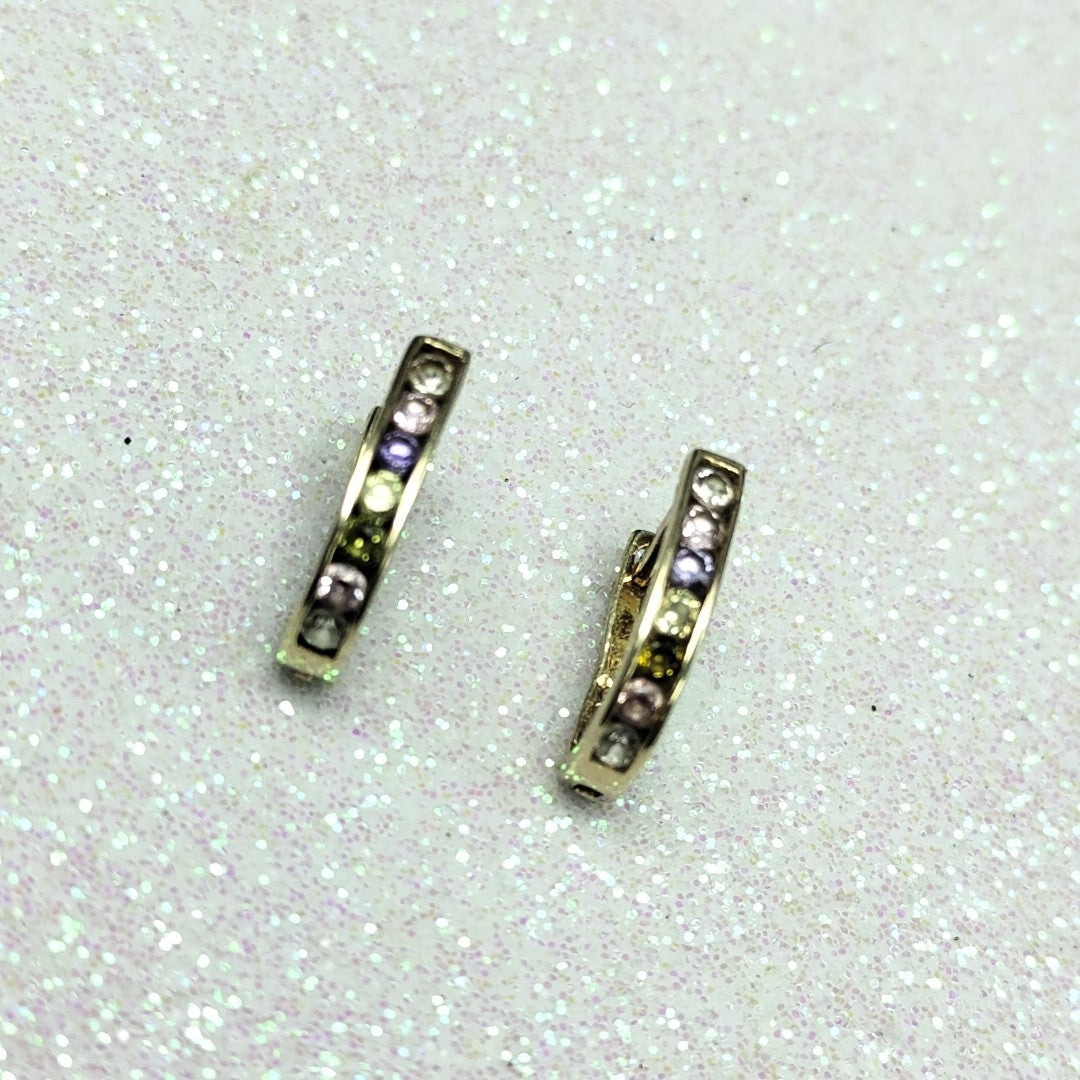 ARRACADAS PAR ORO 14 K 1.1 GRMS (SEMINUEVO)