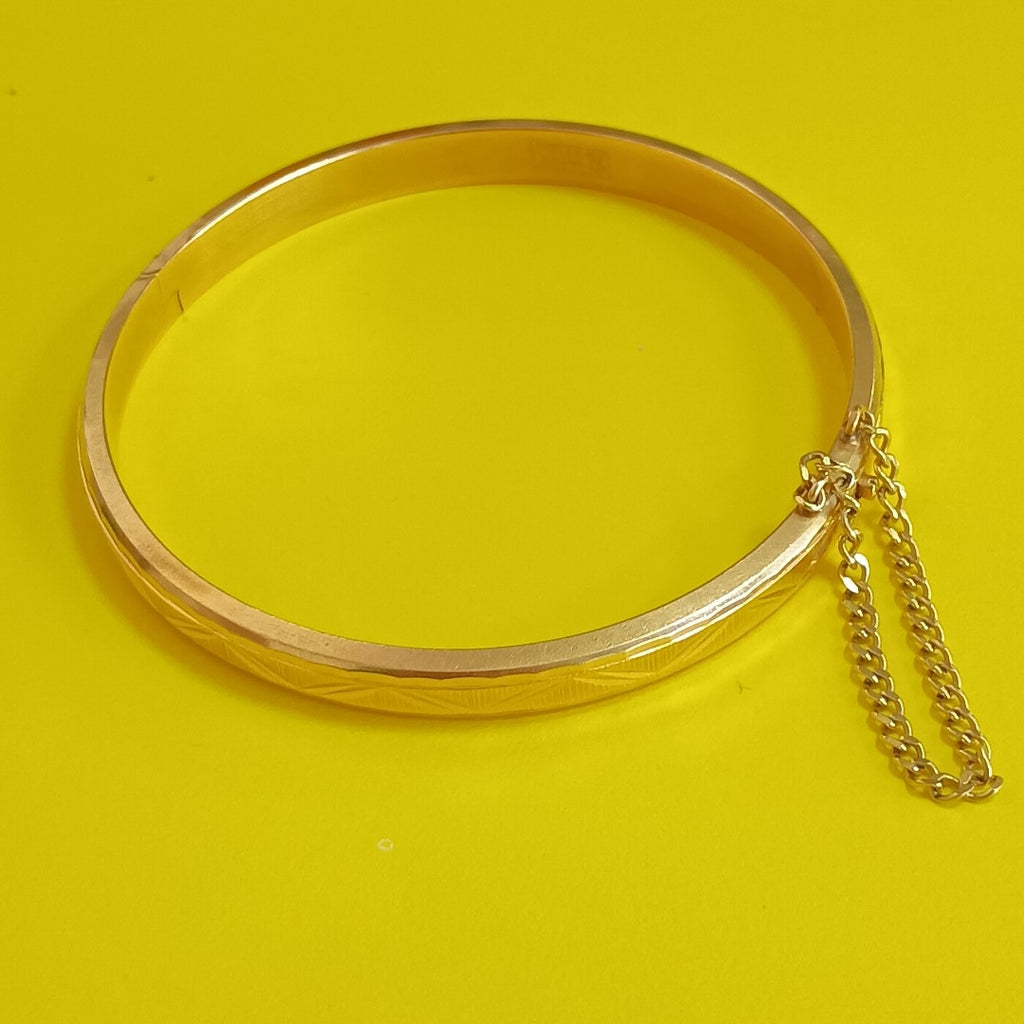 PULSERA RIGIDA ORO 18 K 15.1 GRMS (SEMINUEVO)