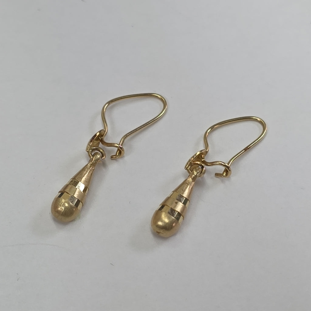 ARETES PAR ORO 14 K 1,40 GRMS (SEMINUEVO)