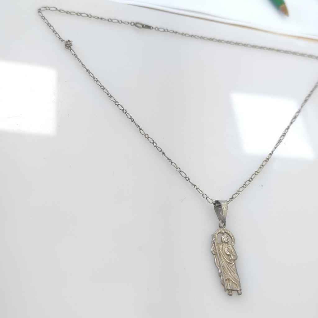 CADENA, DIJE PLATA 5.5 GRMS (SEMINUEVO)