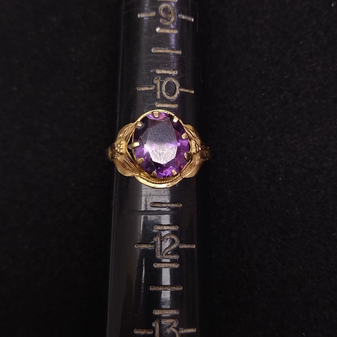 ANILLO ORO 10 K 3,40 GRMS (SEMINUEVO)
