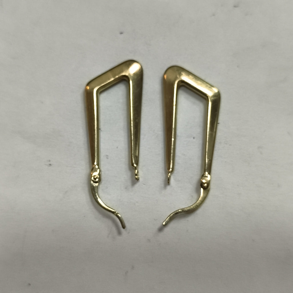 ARRACADAS PAR ORO 10 K 1,20 GRMS (SEMINUEVO)