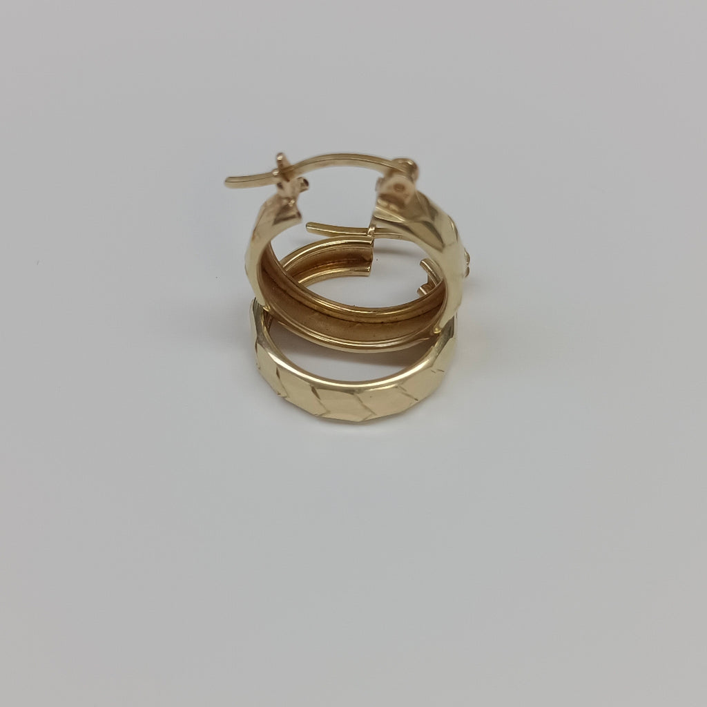 ARRACADAS PAR ORO 14 K 1,90 GRMS (SEMINUEVO)