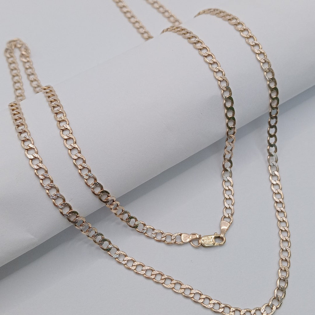 CADENA ORO, RODIADO 10 K 5.3 GRMS (SEMINUEVO)
