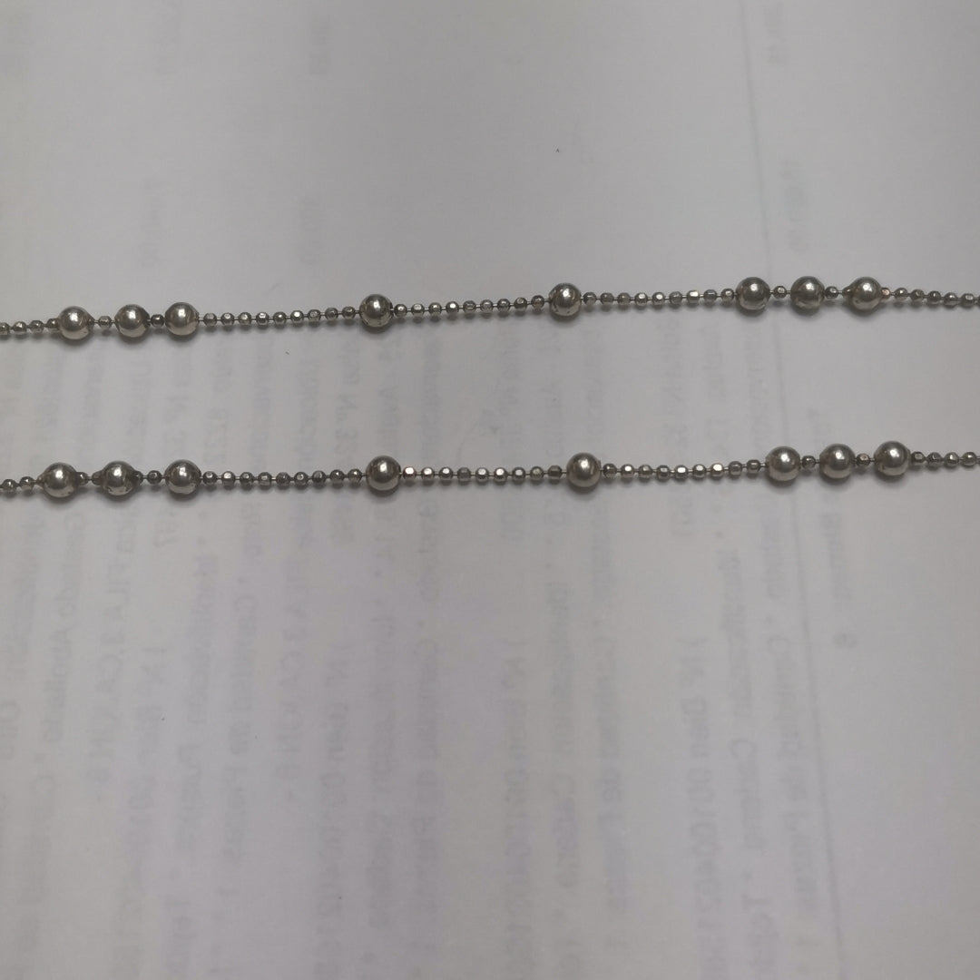 CADENA PLATA 5 GRMS (SEMINUEVO)