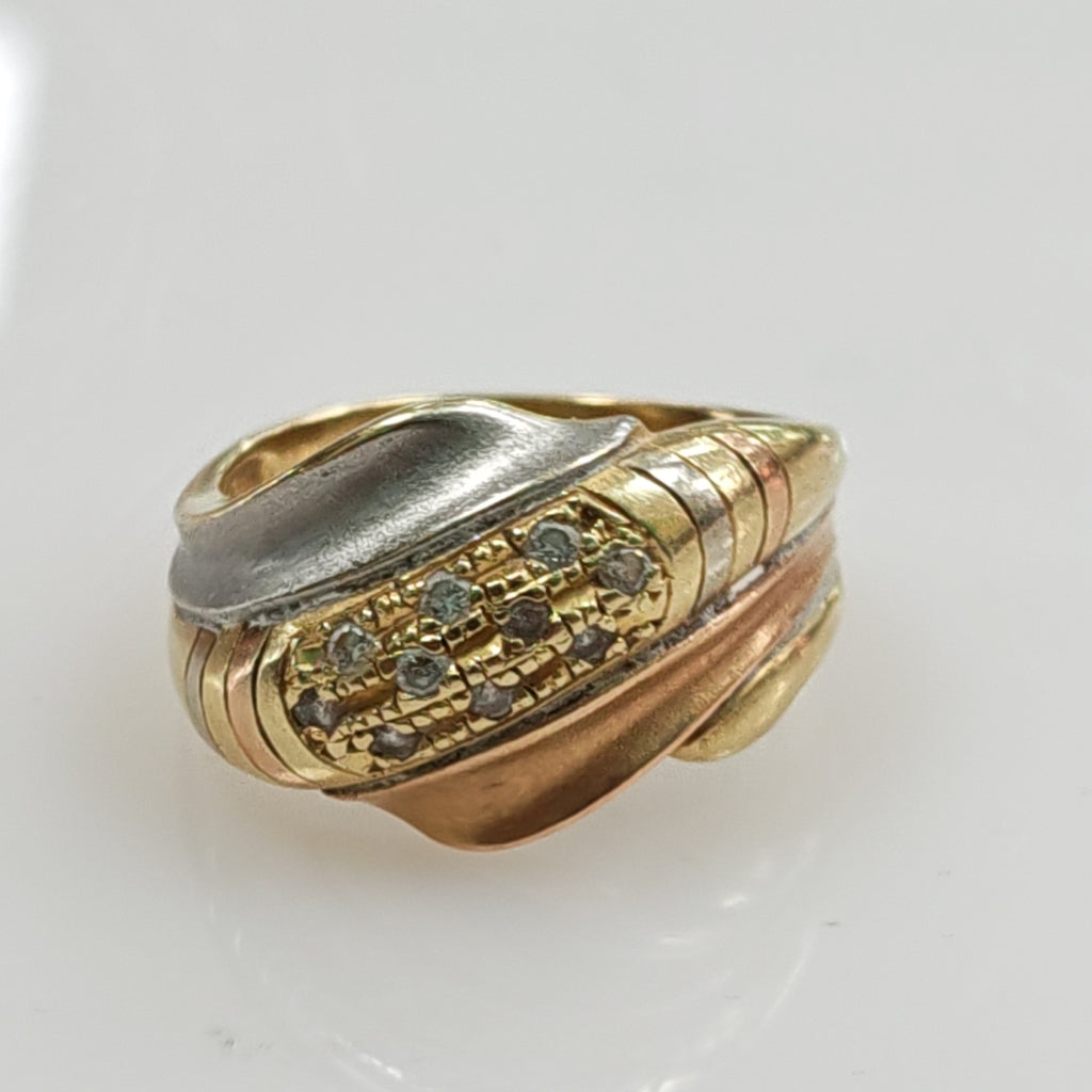 ANILLO ORO 14 K 5.4 GRMS (SEMINUEVO)