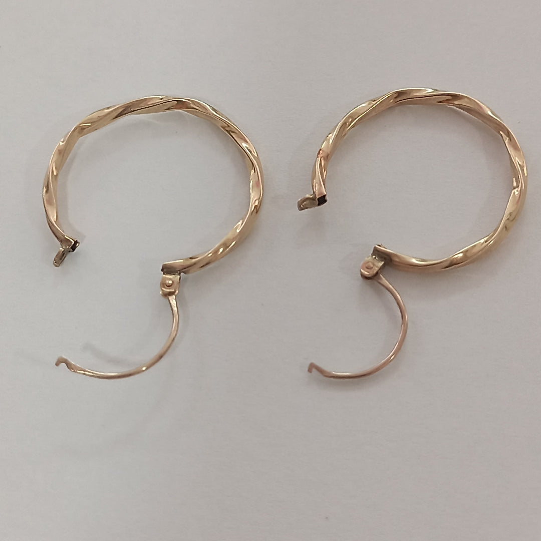 ARRACADAS PAR ORO 14 K 1,90 GRMS (SEMINUEVO)