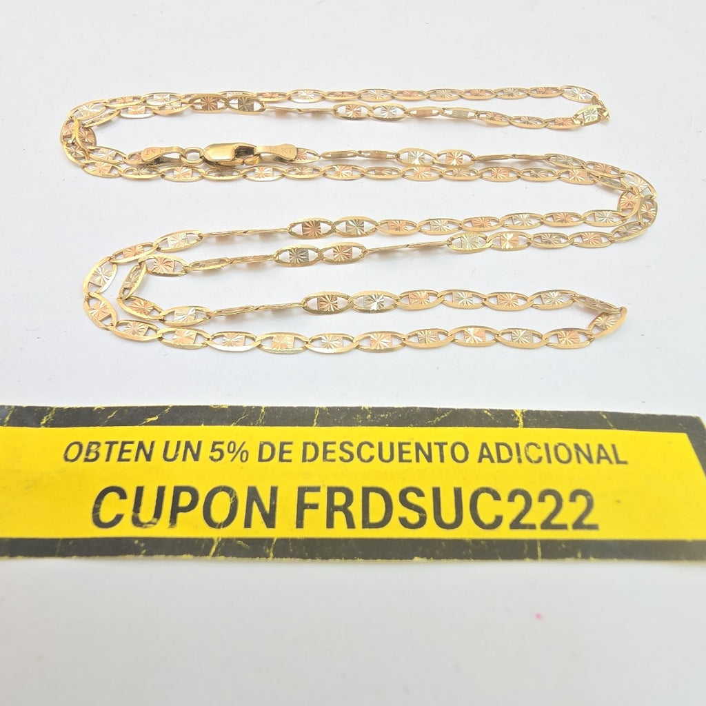 CADENA ORO 14 K 4.6 GRMS (SEMINUEVO)