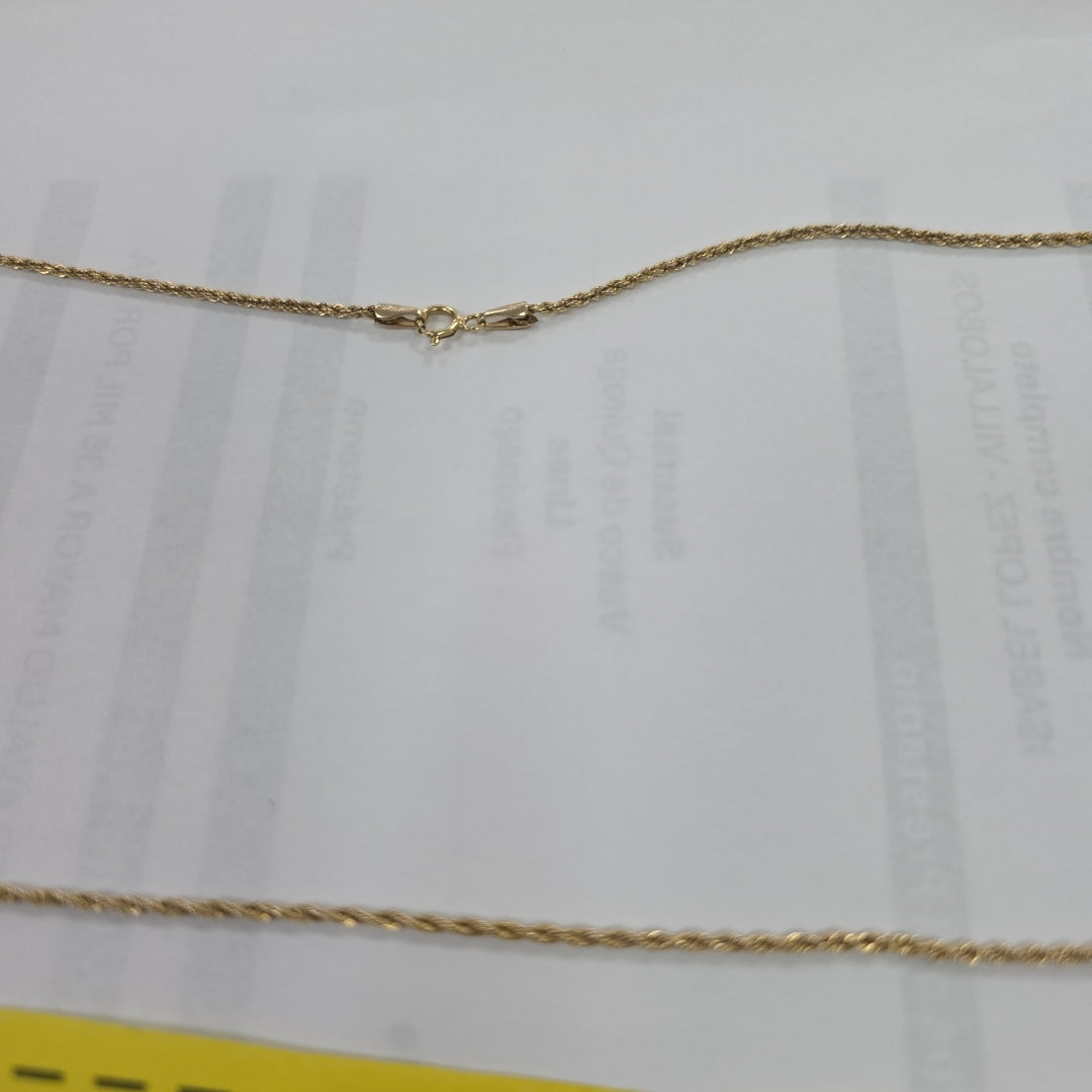 CADENA ORO 10 K 1,40 GRMS (SEMINUEVO)