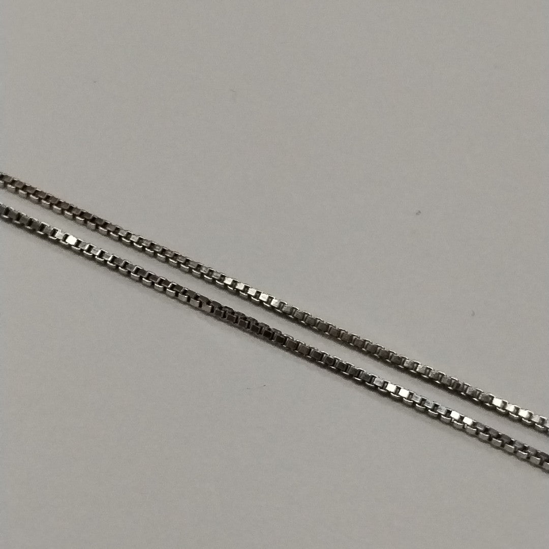 GARGANTILLA ORO BLANCO 14 K 2,00 GRMS (SEMINUEVO)
