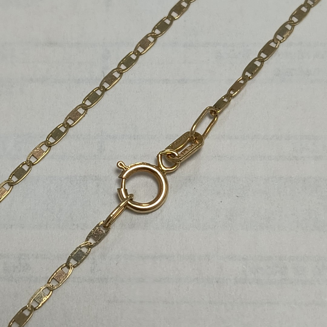 CADENA ORO 14 K 1,20 GRMS (SEMINUEVO)