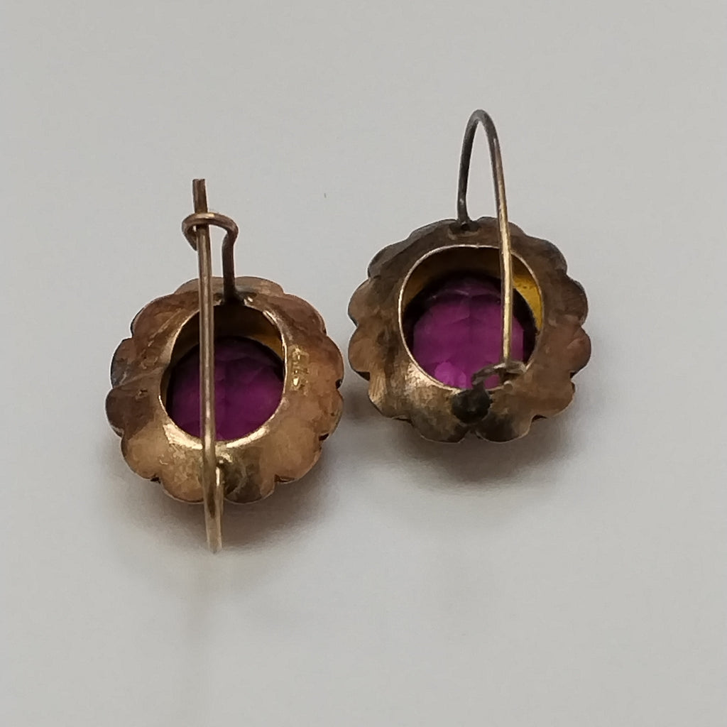 ARETES PAR ORO 8 K 2 GRMS (SEMINUEVO)