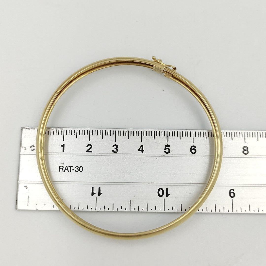 PULSERA RIGIDA ORO 10 K 7 GRMS (SEMINUEVO)