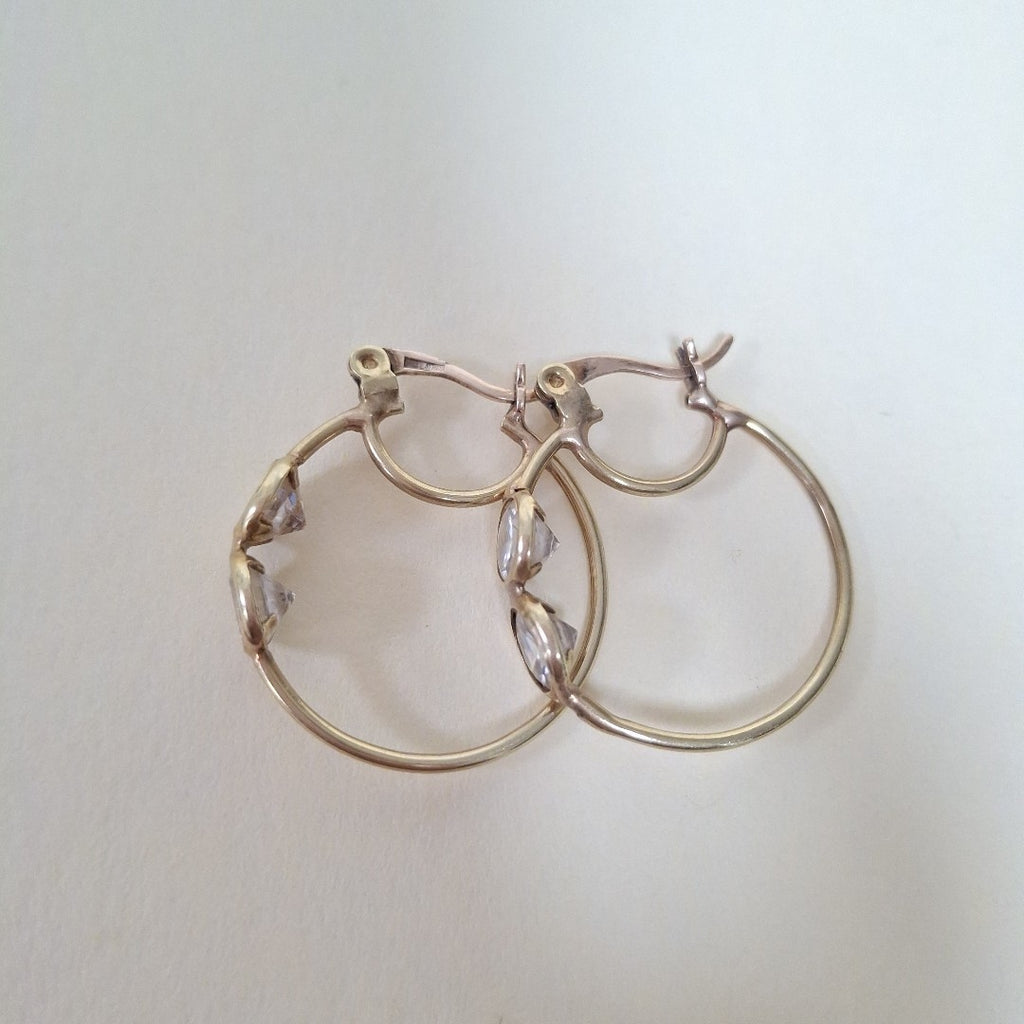 ARRACADAS PAR ORO 10 K 3,60 GRMS (SEMINUEVO)