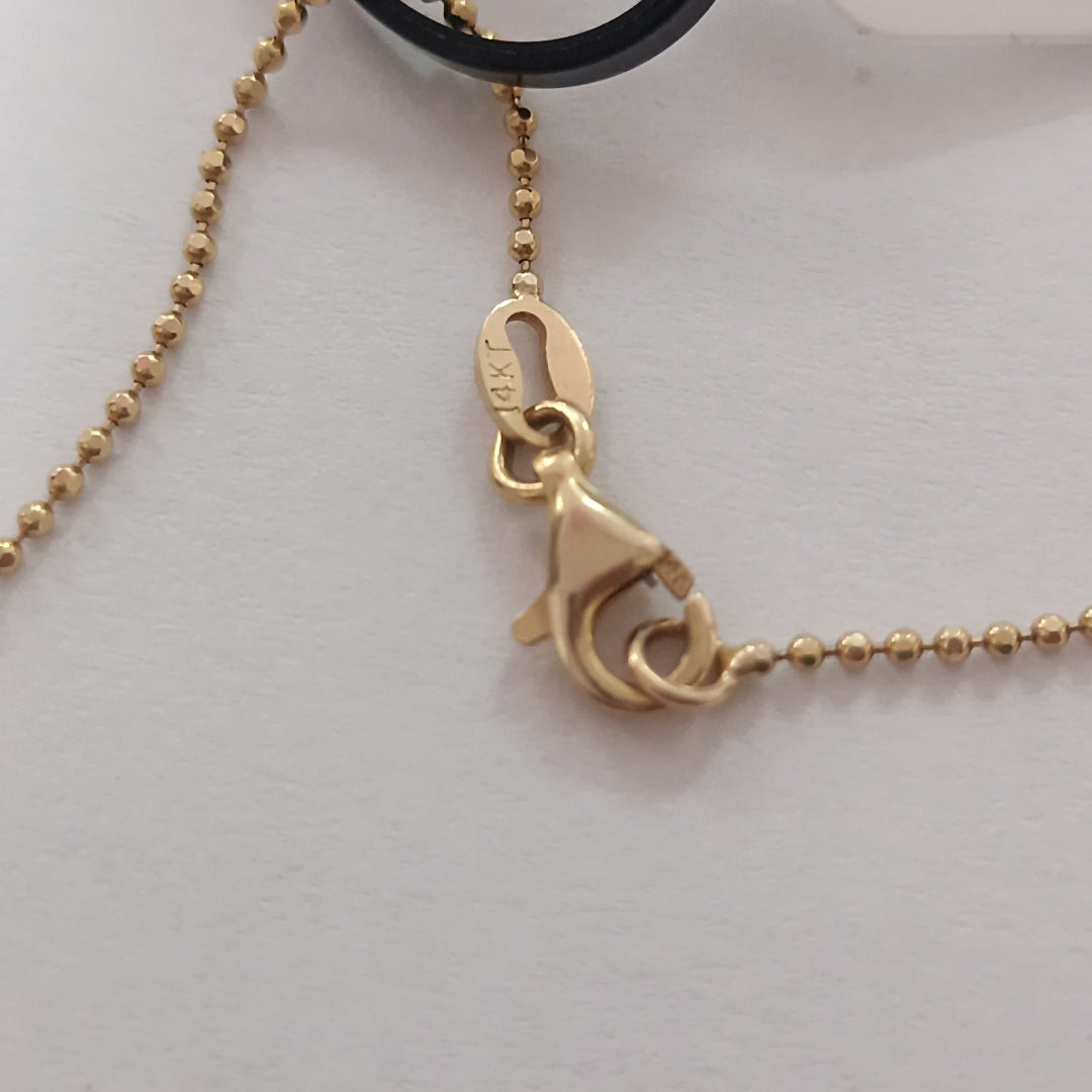 GARGANTILLA ORO 14 K 5.9 GRMS (SEMINUEVO)