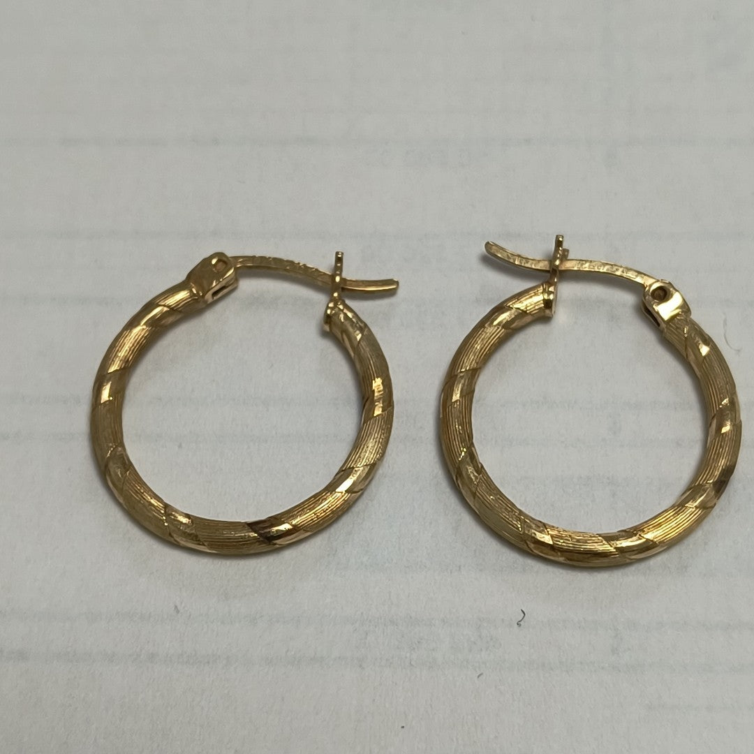 ARRACADAS PAR ORO 14 K 2 GRMS (SEMINUEVO)