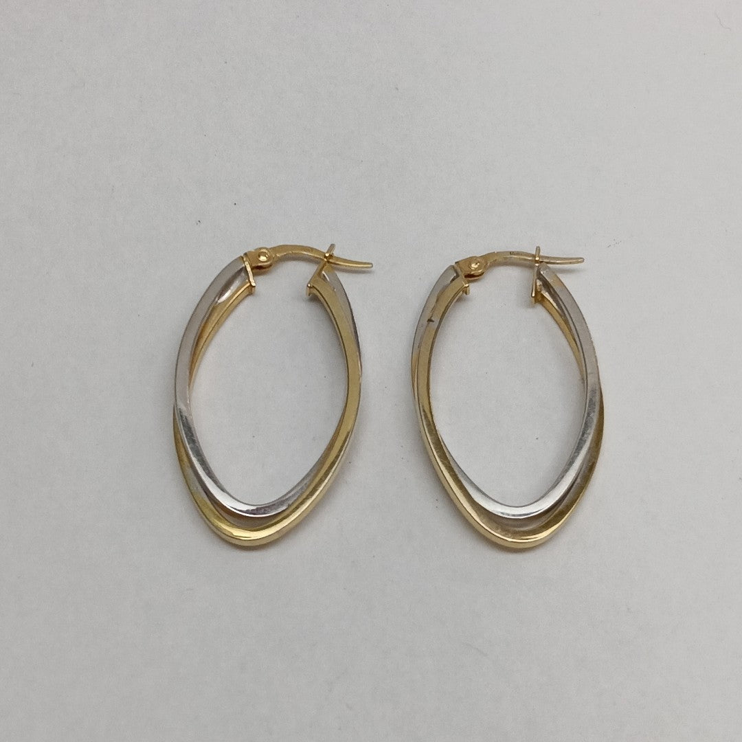 ARRACADAS PAR ORO 14 K 2.7 GRMS (SEMINUEVO)