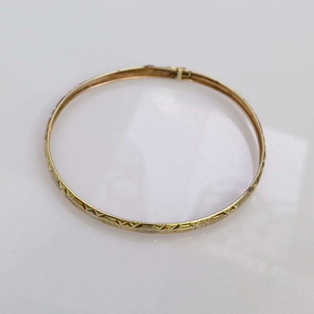PULSERA RIGIDA ORO 10 K 4.6 GRMS (SEMINUEVO)