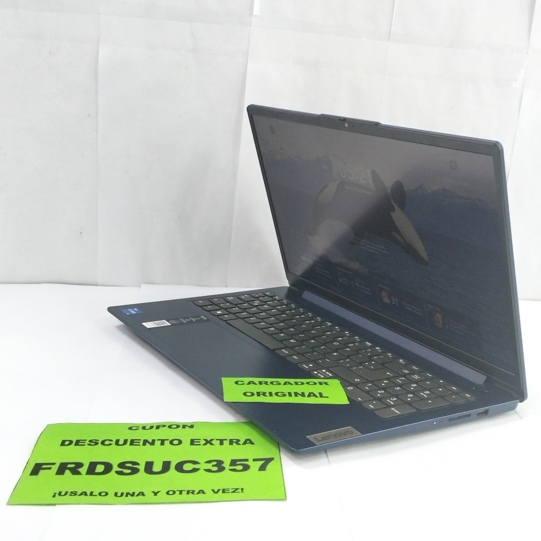 LAPTOP LENOVO IDEAPAD SLIM 3 15IRU8 (2023) 512 GB SSD 8 GB RAM (SEMINUEVO)