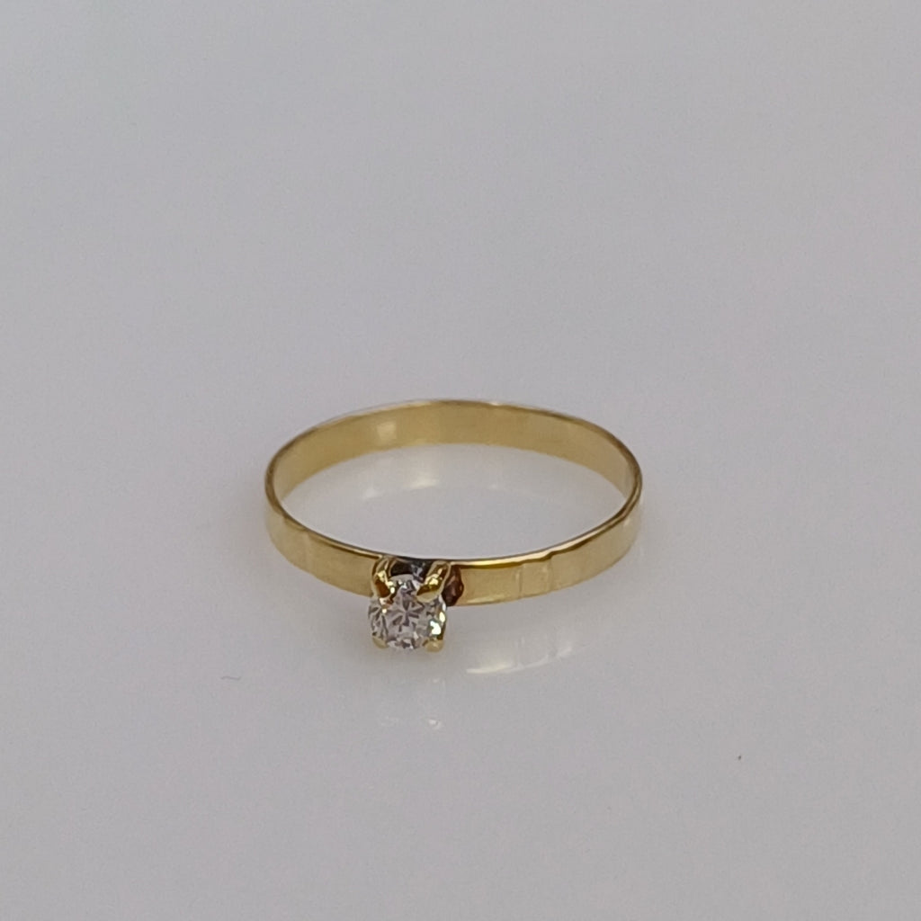 ANILLITO ORO 10 K 1.3 GRMS (SEMINUEVO)