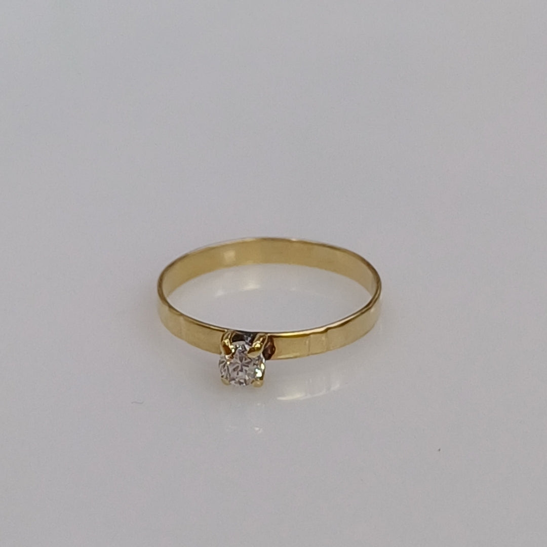 ANILLITO ORO 10 K 1.3 GRMS (SEMINUEVO)