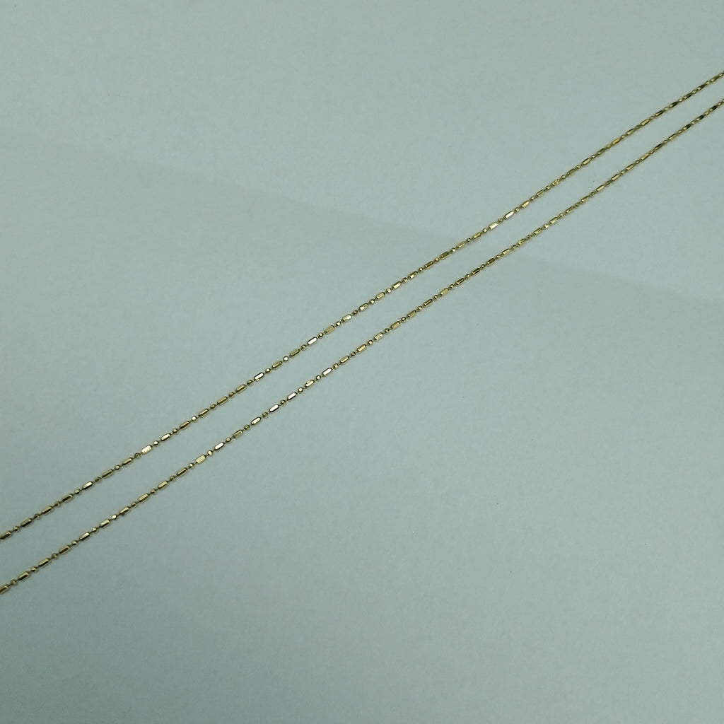 DIJE, GARGANTILLA ORO 14 K 3.8 GRMS (SEMINUEVO)