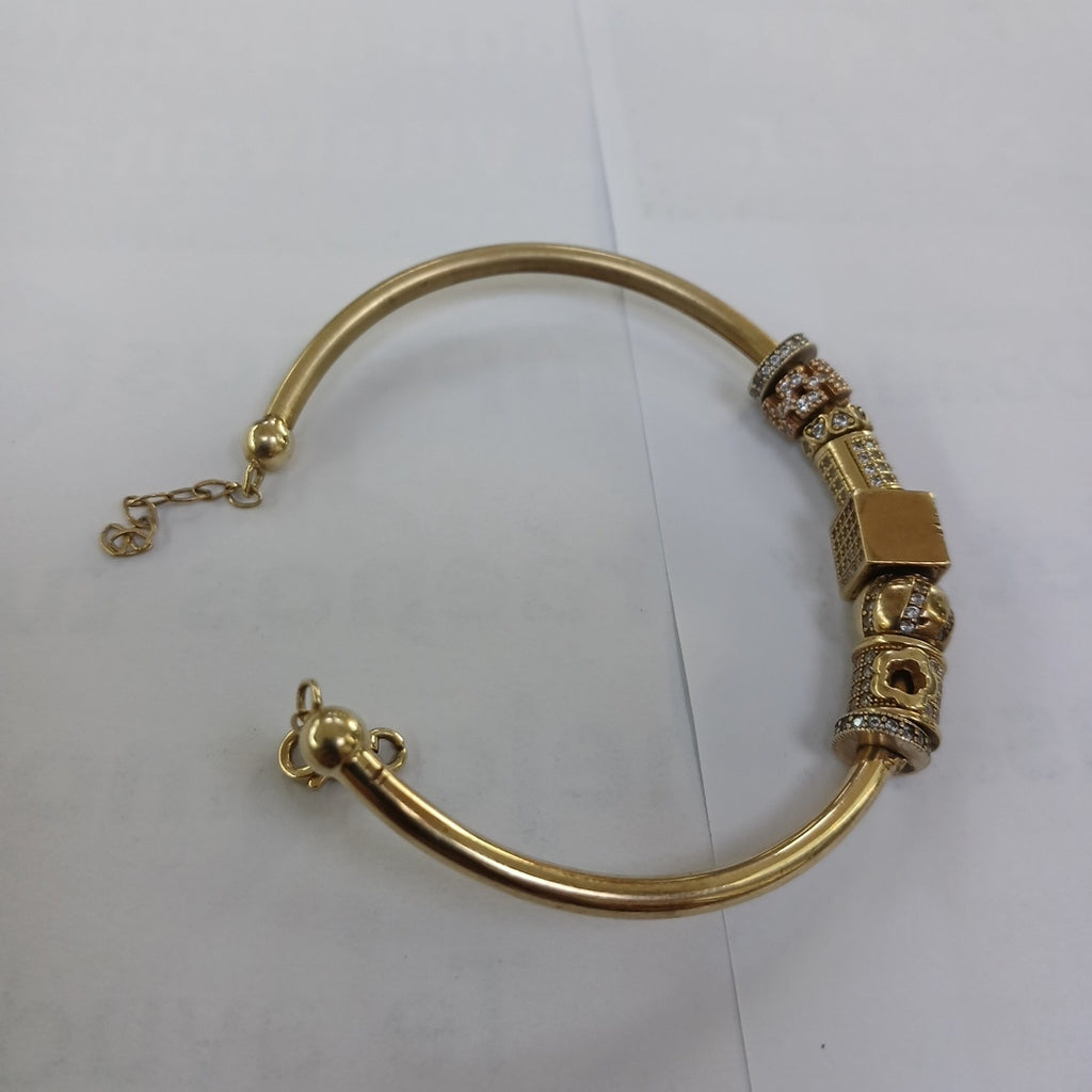 PULSERA RIGIDA ORO 10 K 12,00 GRMS (SEMINUEVO)