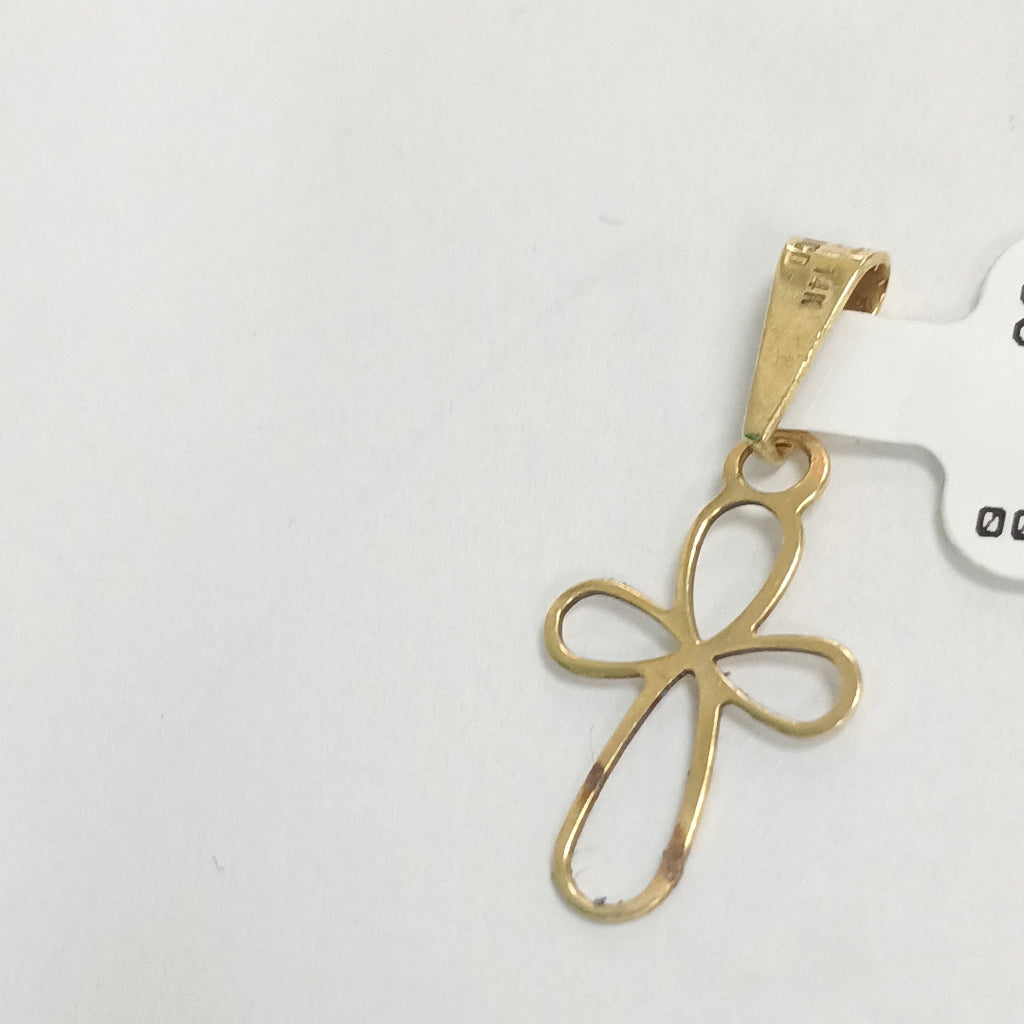 CRUZ ORO 14 K 0.6 GRMS (SEMINUEVO)