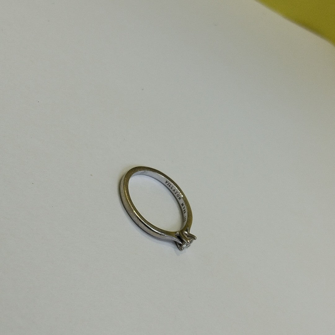 ANILLITO ORO BLANCO 14 K 2.2 GRMS (SEMINUEVO)