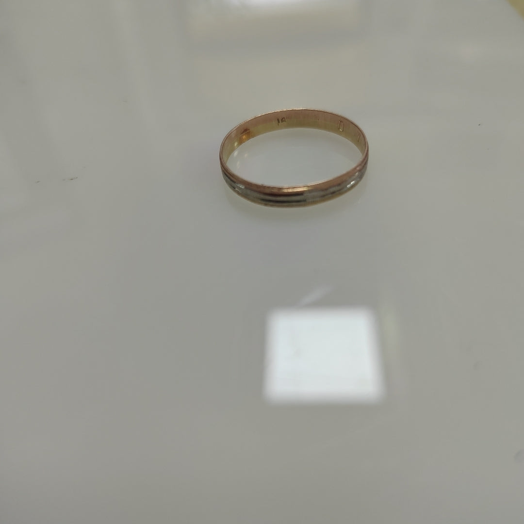 ARGOLLA ORO 14 K 1.2 GRMS (SEMINUEVO)