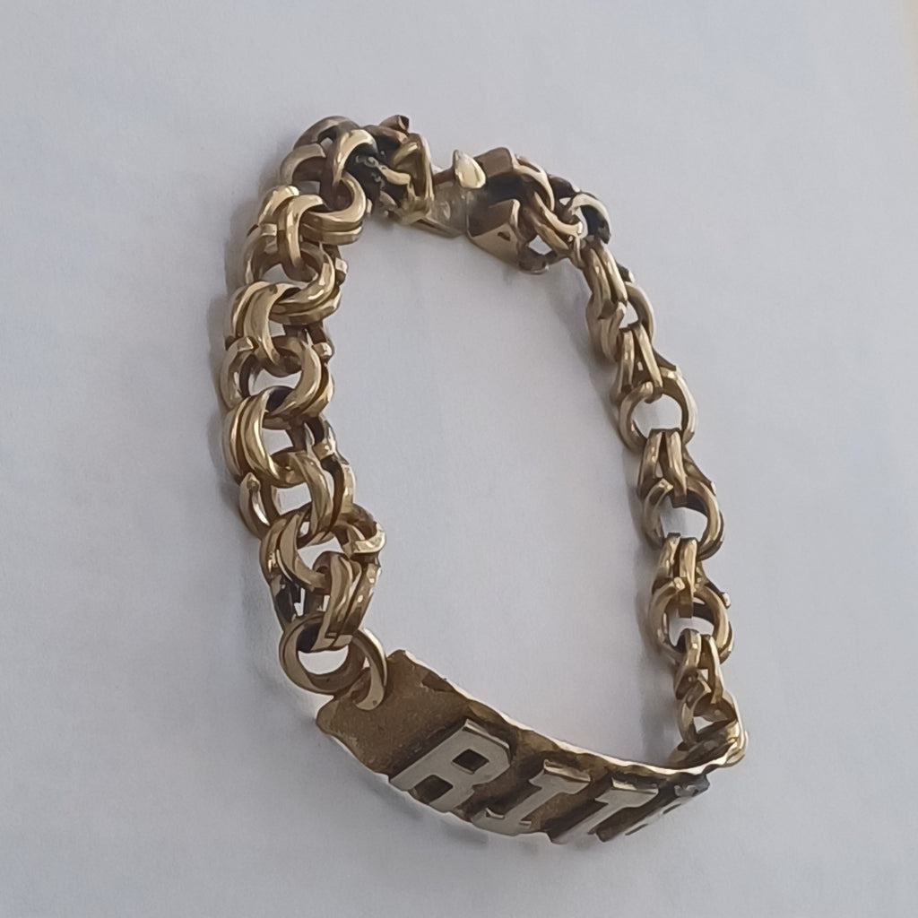 ESCLAVA ORO 14 K 35.9 GRMS (SEMINUEVO)