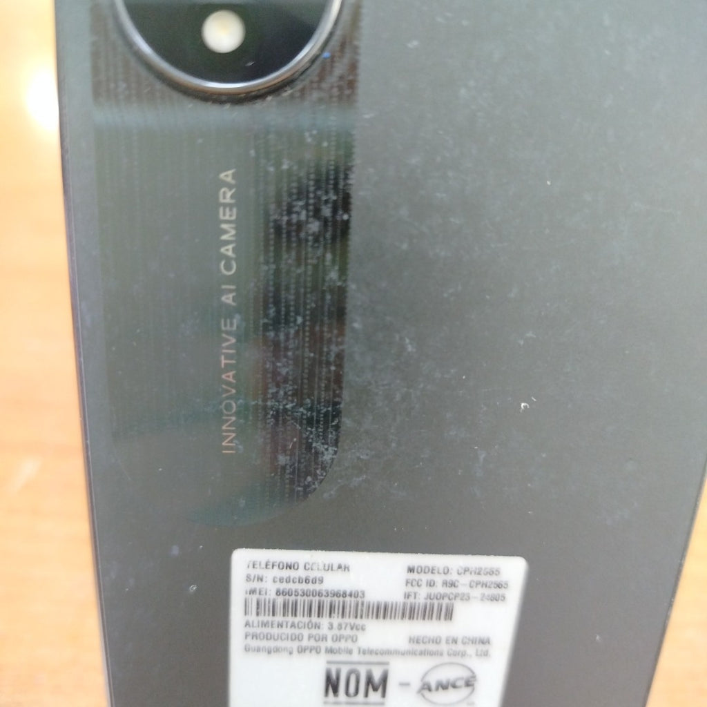 CELULAR OPPO A78 CPH2565 (2023) 256 GB 8 GB RAM (SEMINUEVO)