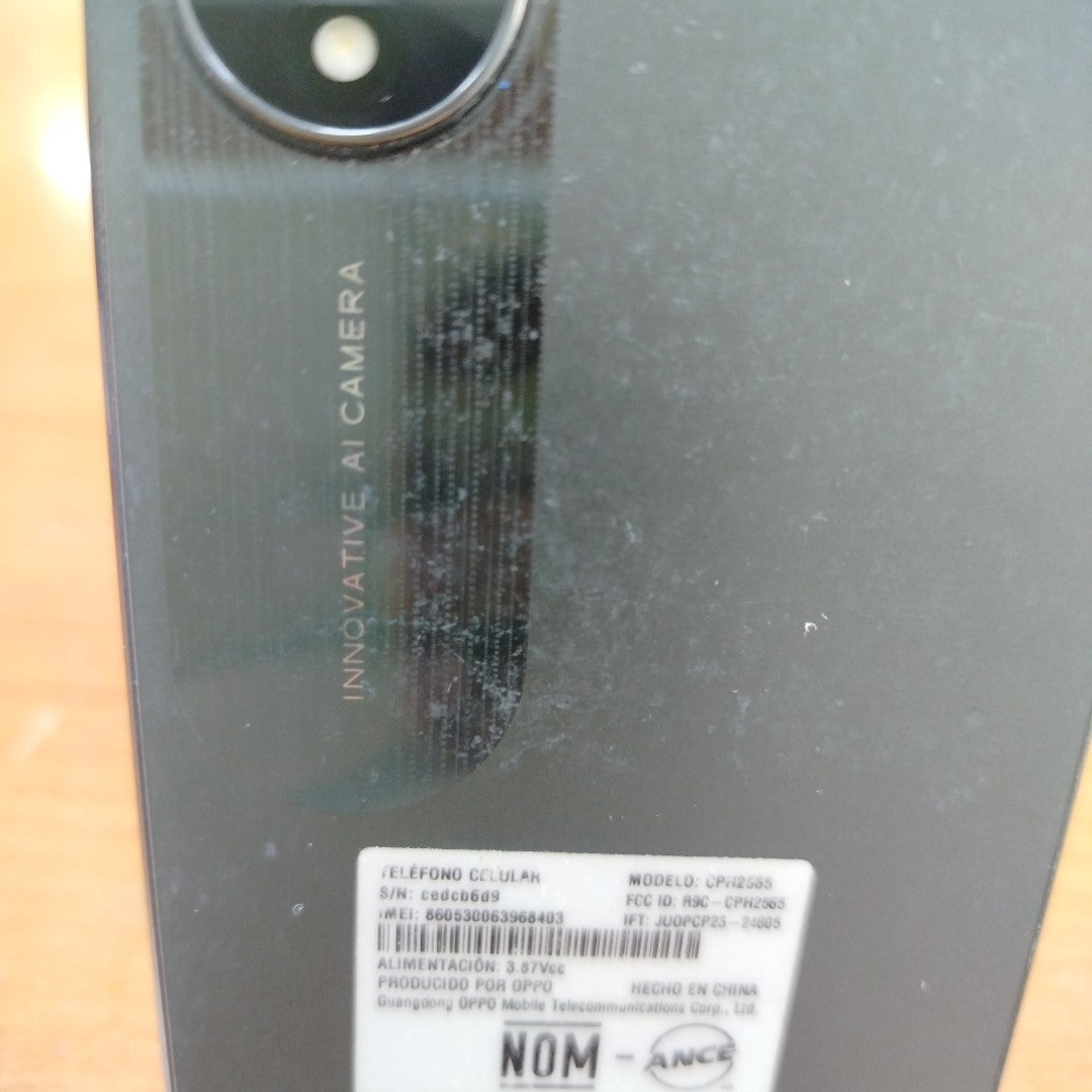 CELULAR OPPO A78 CPH2565 (2023) 256 GB 8 GB RAM (SEMINUEVO)
