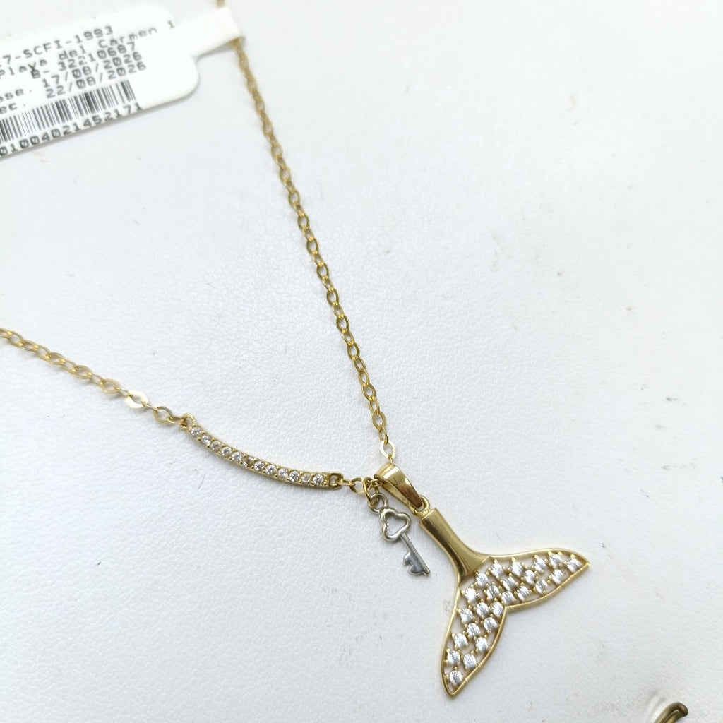 CADENA, DIJE ORO 14 K 3.1 GRMS (SEMINUEVO)
