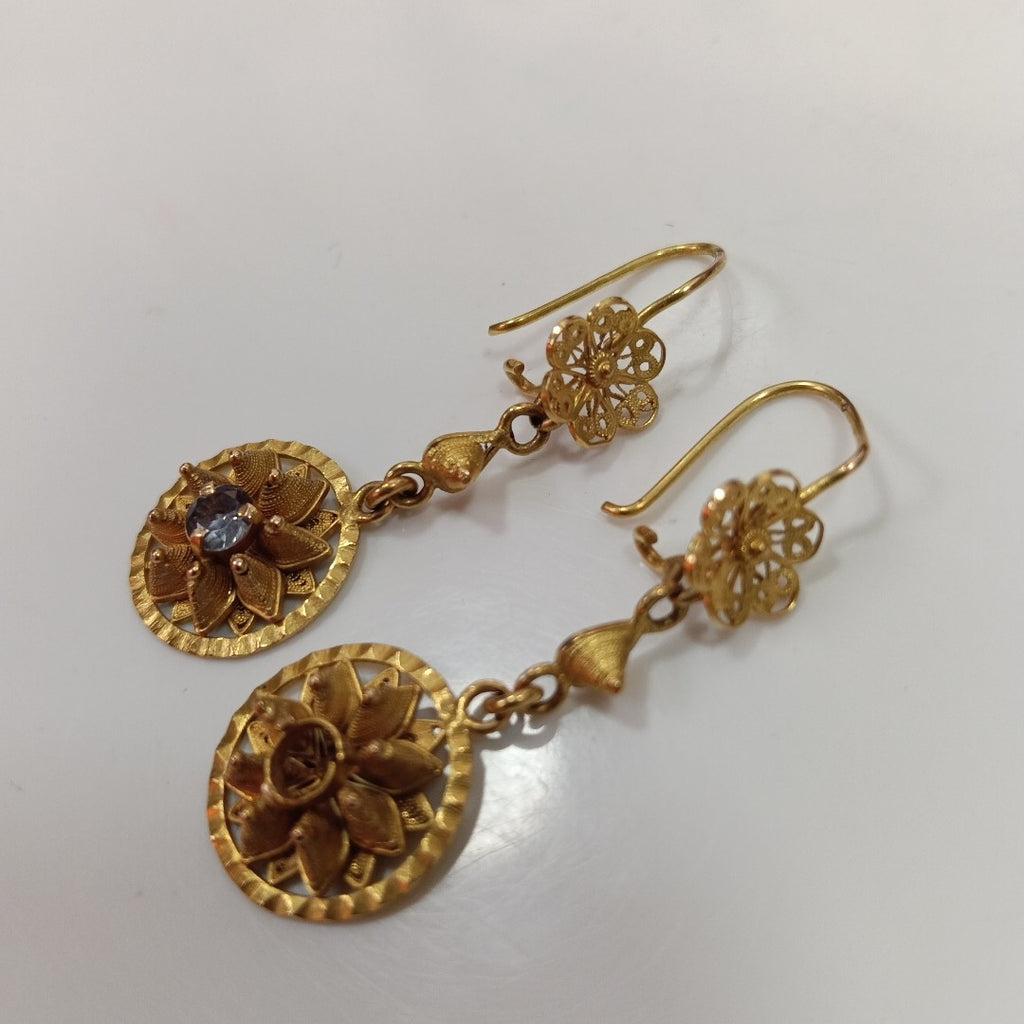 ARETES PAR ORO 8 K 3,50 GRMS (SEMINUEVO)