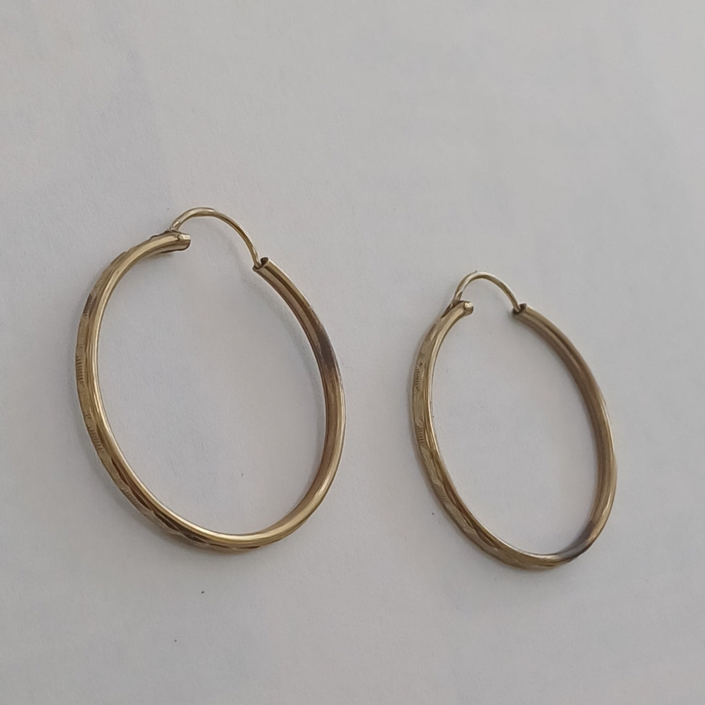 ARRACADAS PAR ORO 10 K 2.8 GRMS (SEMINUEVO)