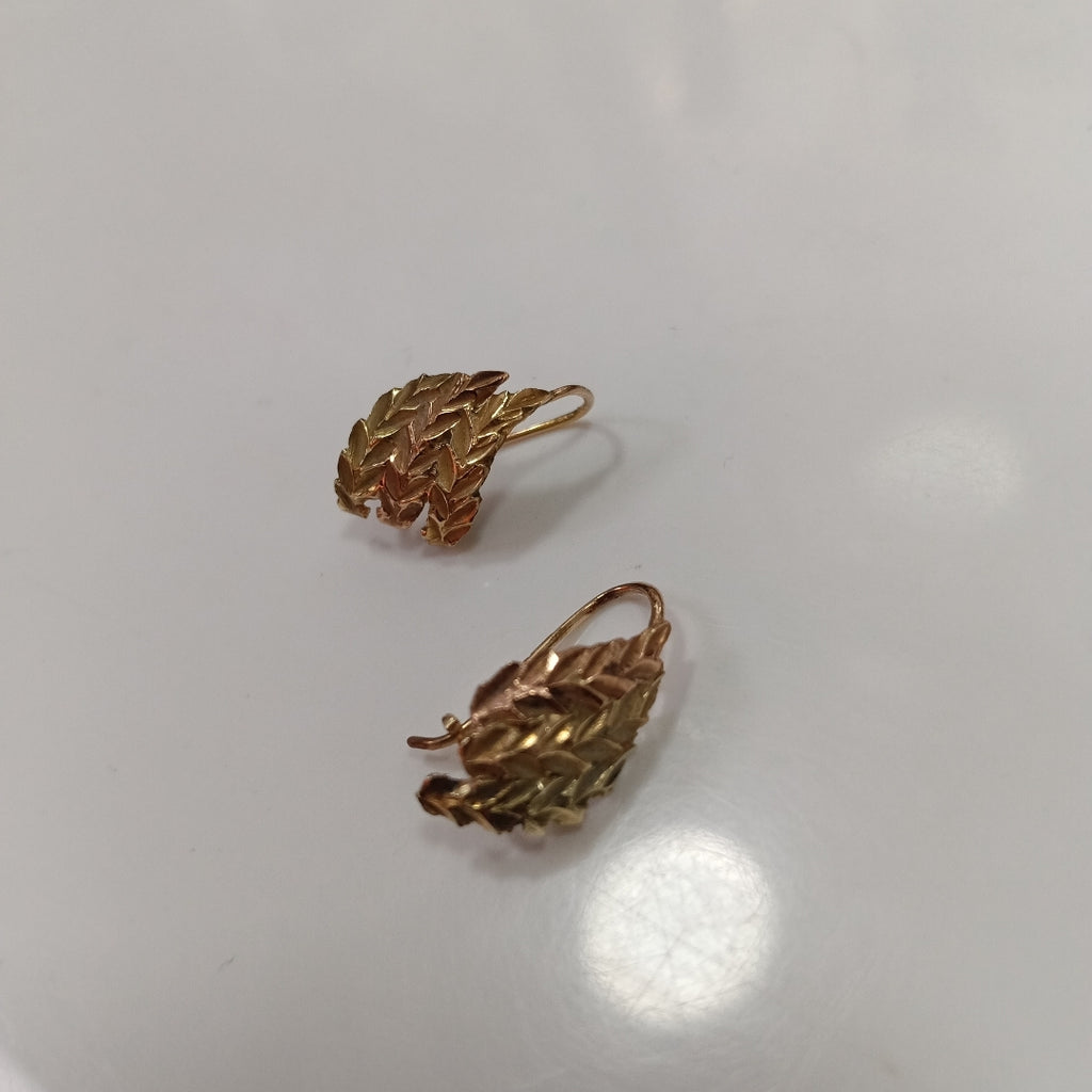 ARETES PAR ORO 10 K 1.8 GRMS (SEMINUEVO)