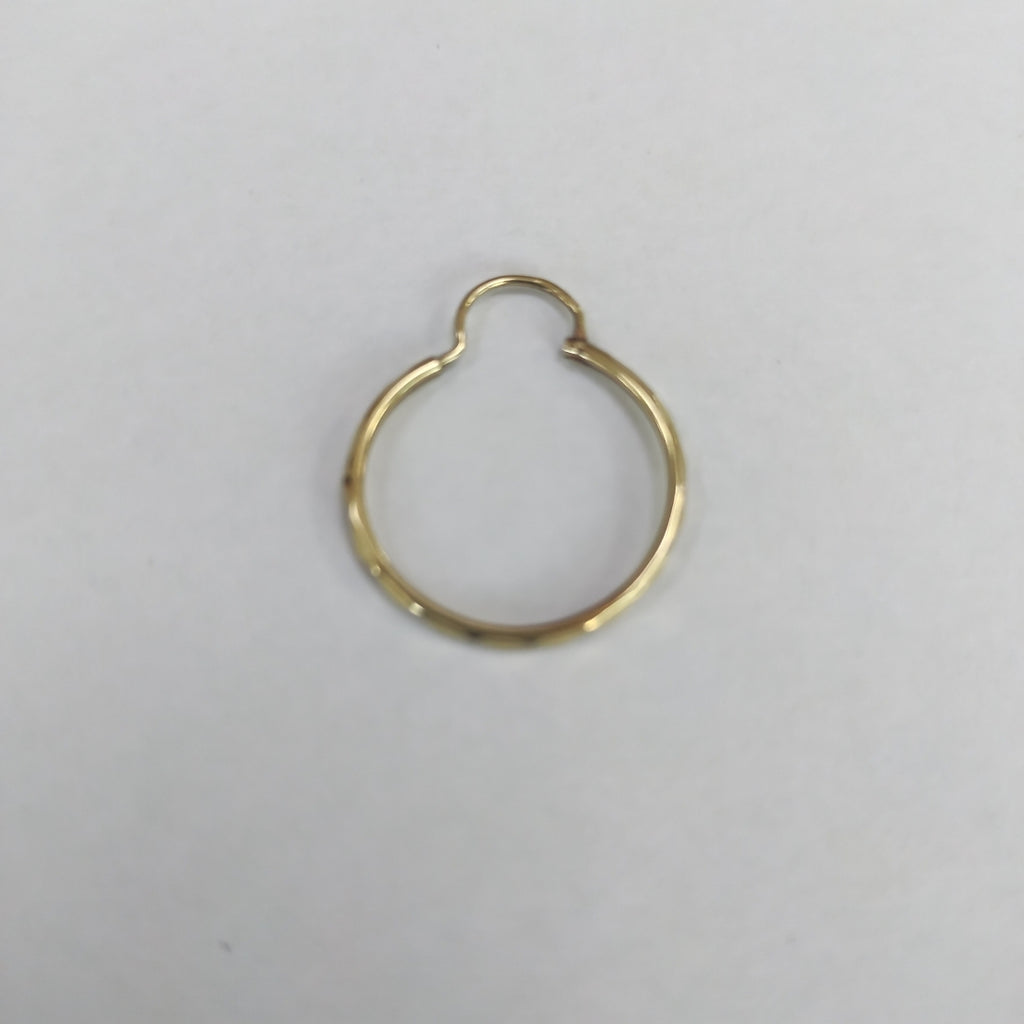 ARRACADAS PAR ORO 14 K 1.1 GRMS (SEMINUEVO)