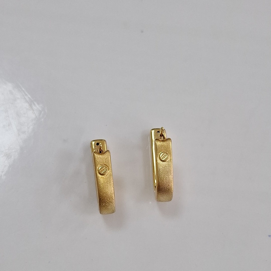 ARETES PAR ORO 14 K 3.6 GRMS (SEMINUEVO)