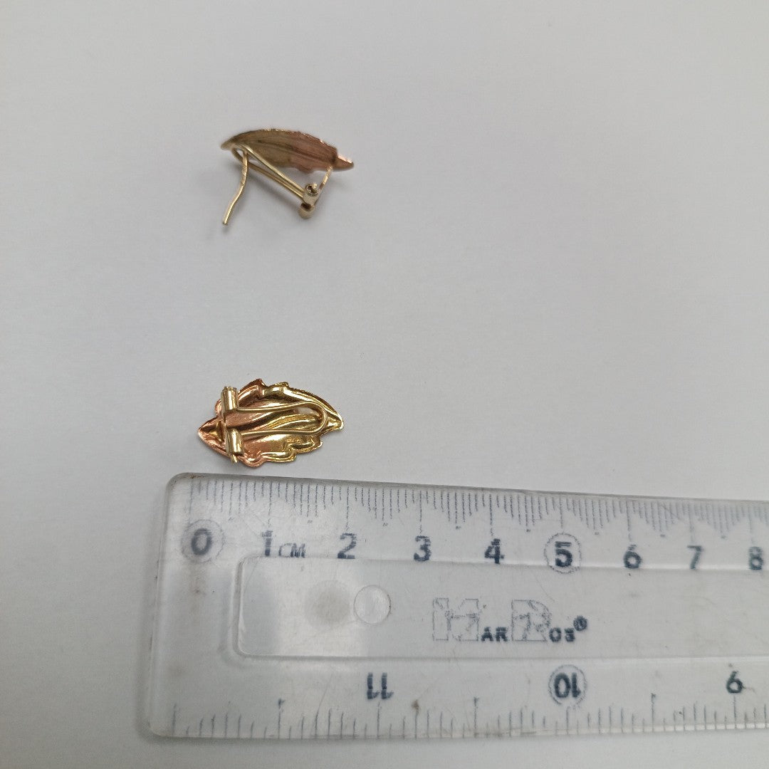 ARETES PAR ORO 10 K 2 GRMS (SEMINUEVO)