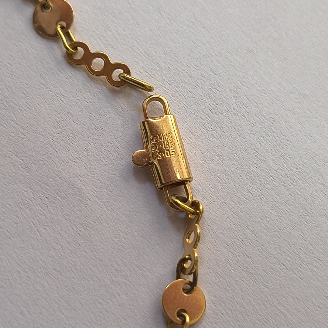 PULSERA ORO 18 K 3,80 GRMS (SEMINUEVO)