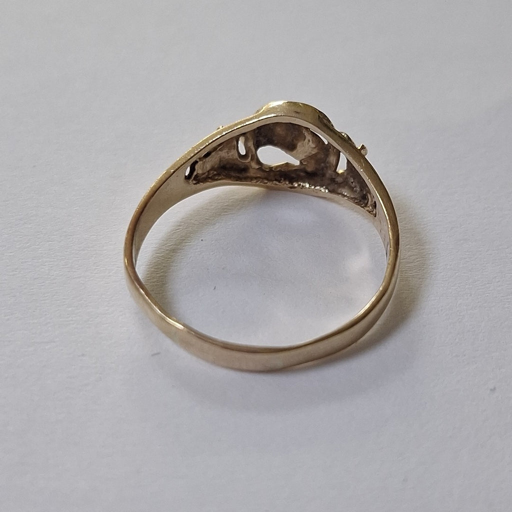 ANILLO ORO 10 K 2,10 GRMS (SEMINUEVO)